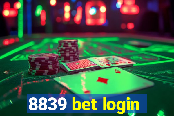 8839 bet login